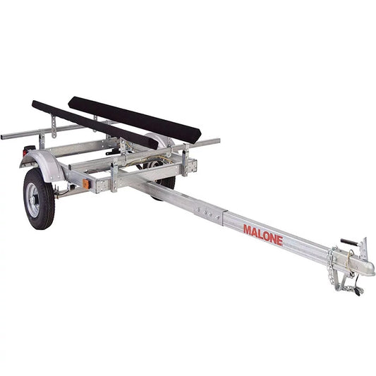Malone EcoLight Kayak Trailer for One – Lightweight Single Kayak Transport Trailer